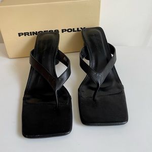 Princess Polly - The Mona Heels - Black